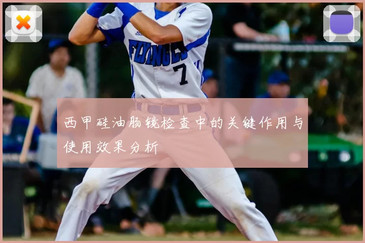 西甲硅油肠镜检查中的关键作用与使用效果分析