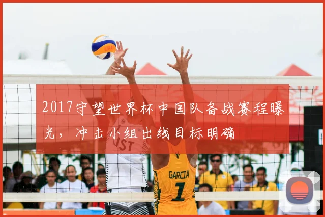 2017守望世界杯中国队备战赛程曝光,冲击小组出线目标明确